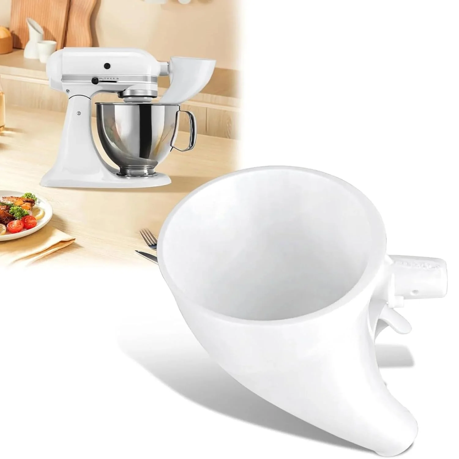 ✨Flour Funnel for Kitchen Stand Mixer - Image 8