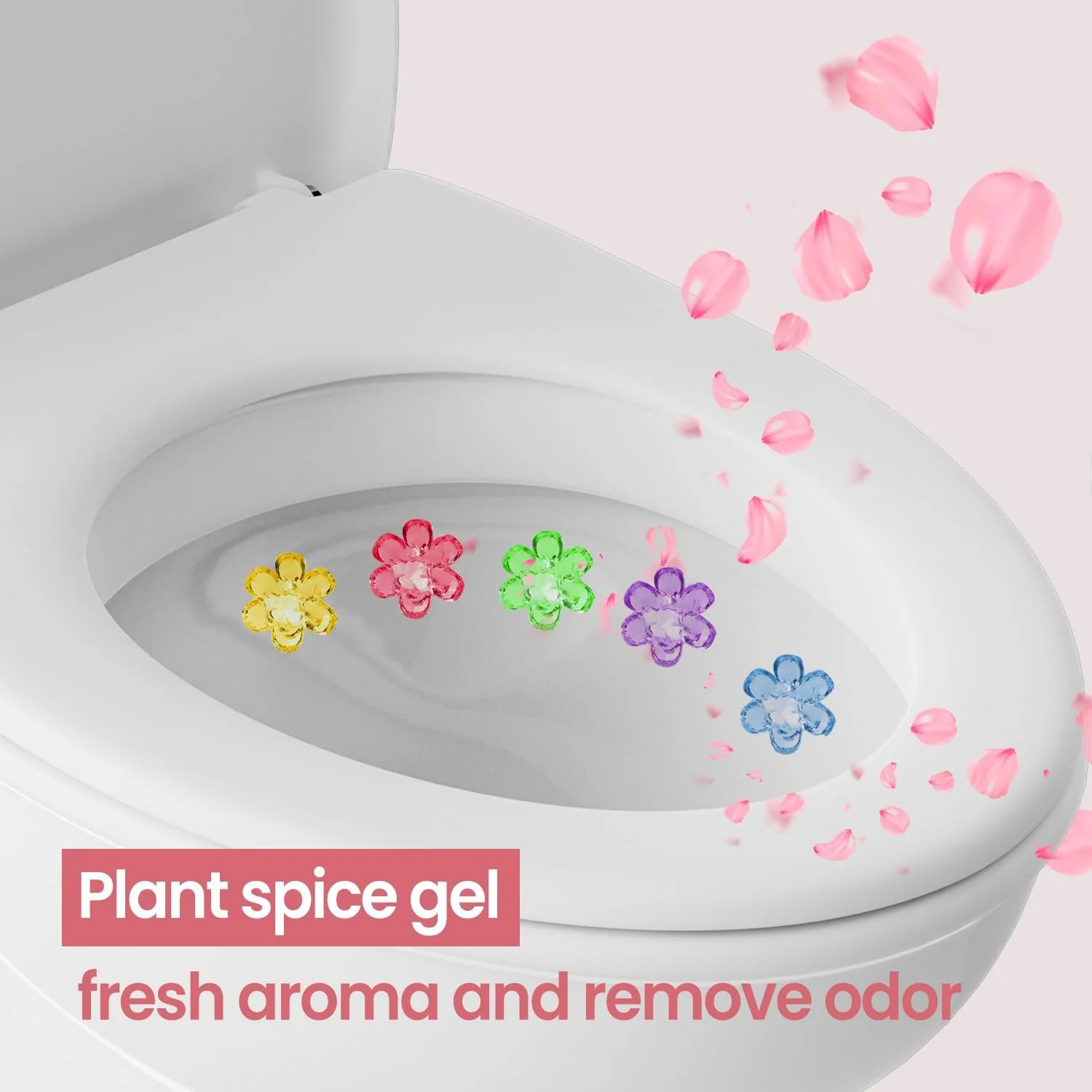 🔥Hot Sale🚽72 Flowers Toilet Cleaner Gel Stamp - Image 4