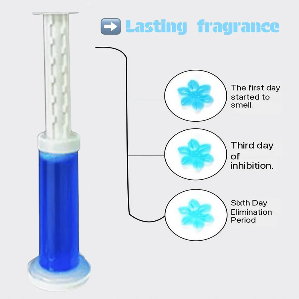 🔥Hot Sale🚽72 Flowers Toilet Cleaner Gel Stamp - Image 5