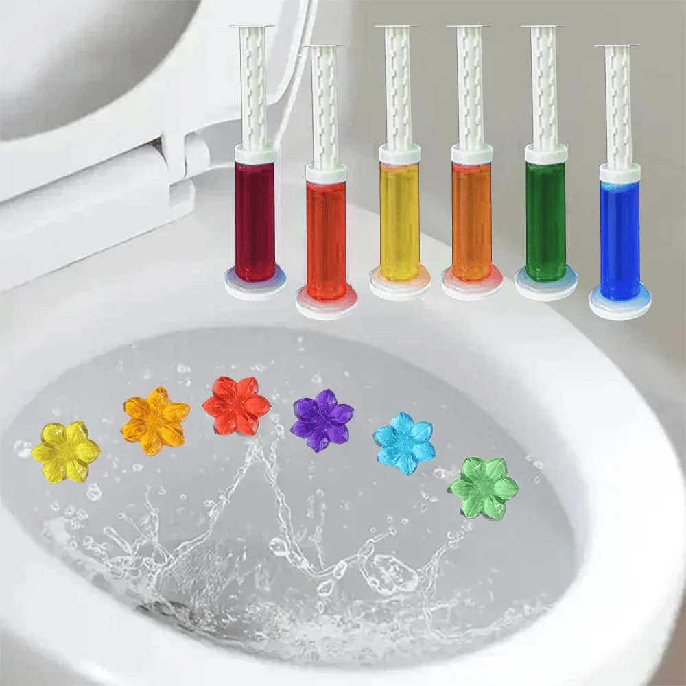 🔥Hot Sale🚽72 Flowers Toilet Cleaner Gel Stamp - Image 8