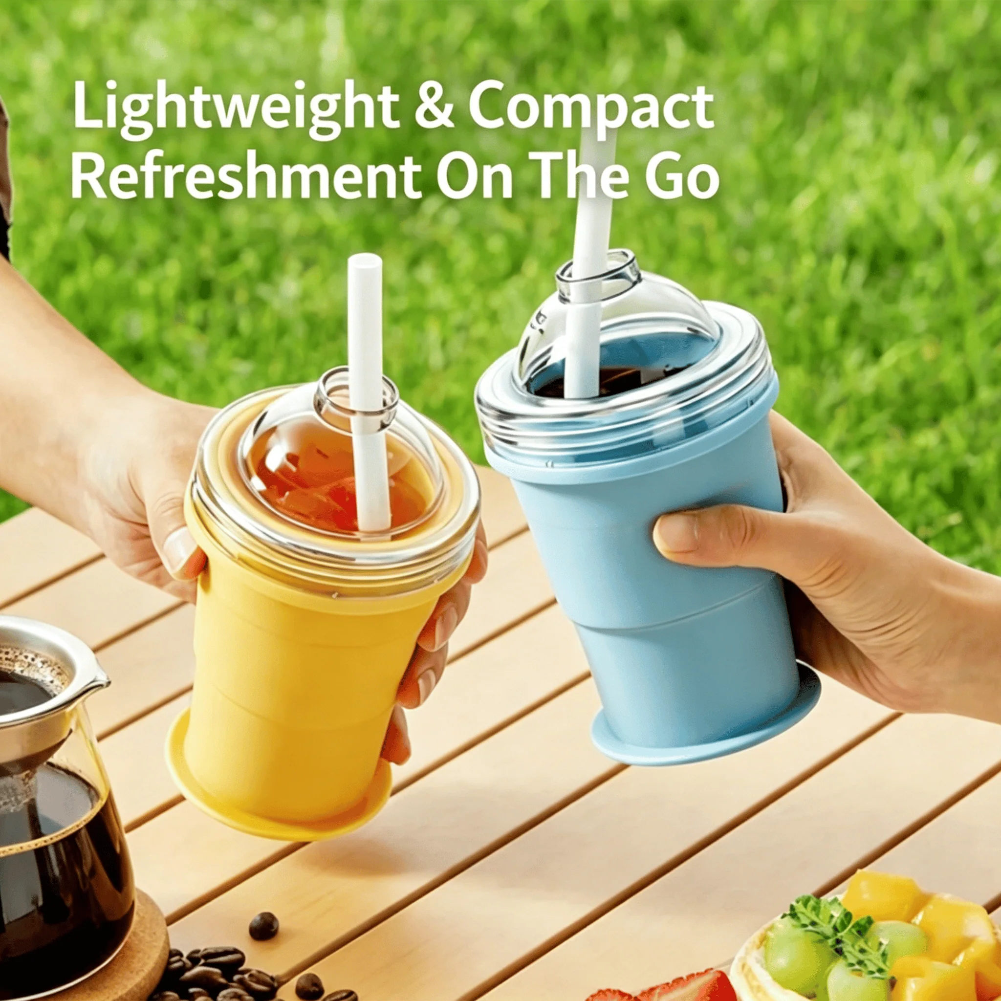 🧊 Foldable Silicone Ice Ball Drink Cup - Image 9