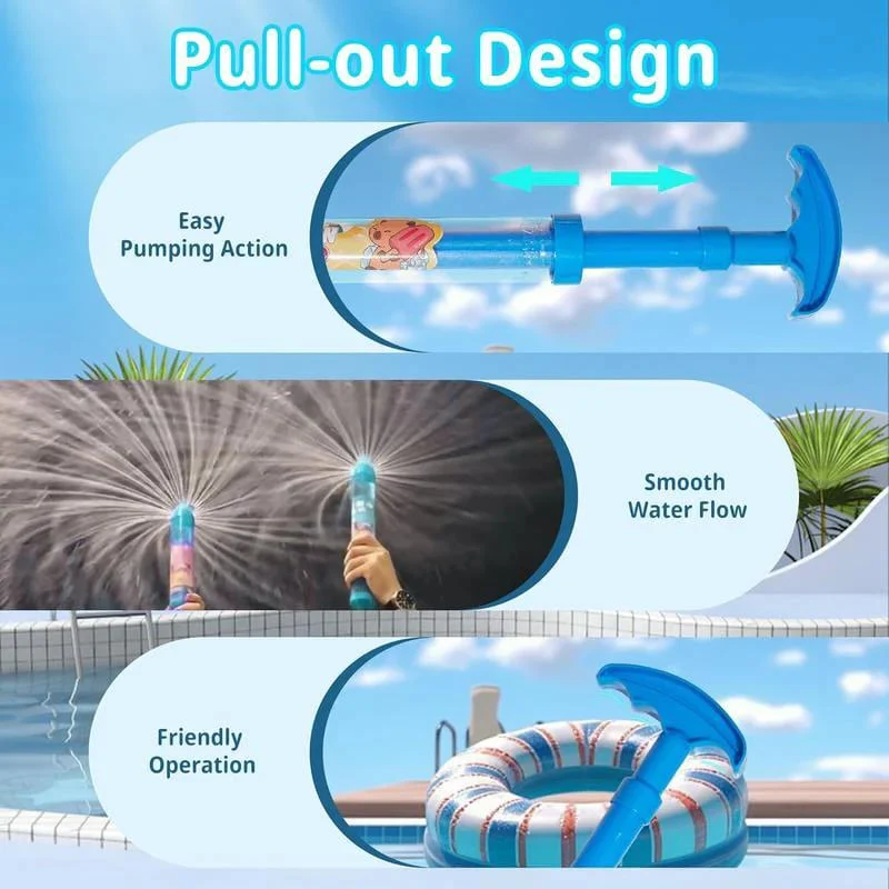 Fun Pull-Out Firework Water Gun Toy - Image 3