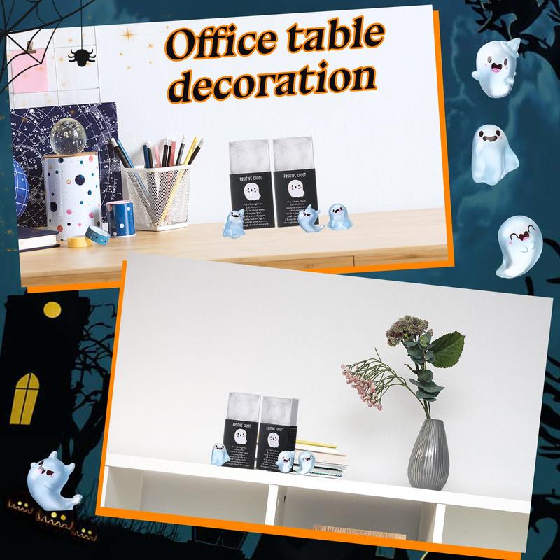 🎃Halloween Sale 50% OFF👻Glow in the Dark Mini Ghost Figures with Box - Image 5