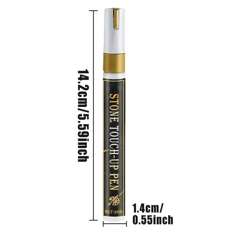 Golden Tombstone Marker Pen for Restoring Faded Grave Inscriptions - Image 7