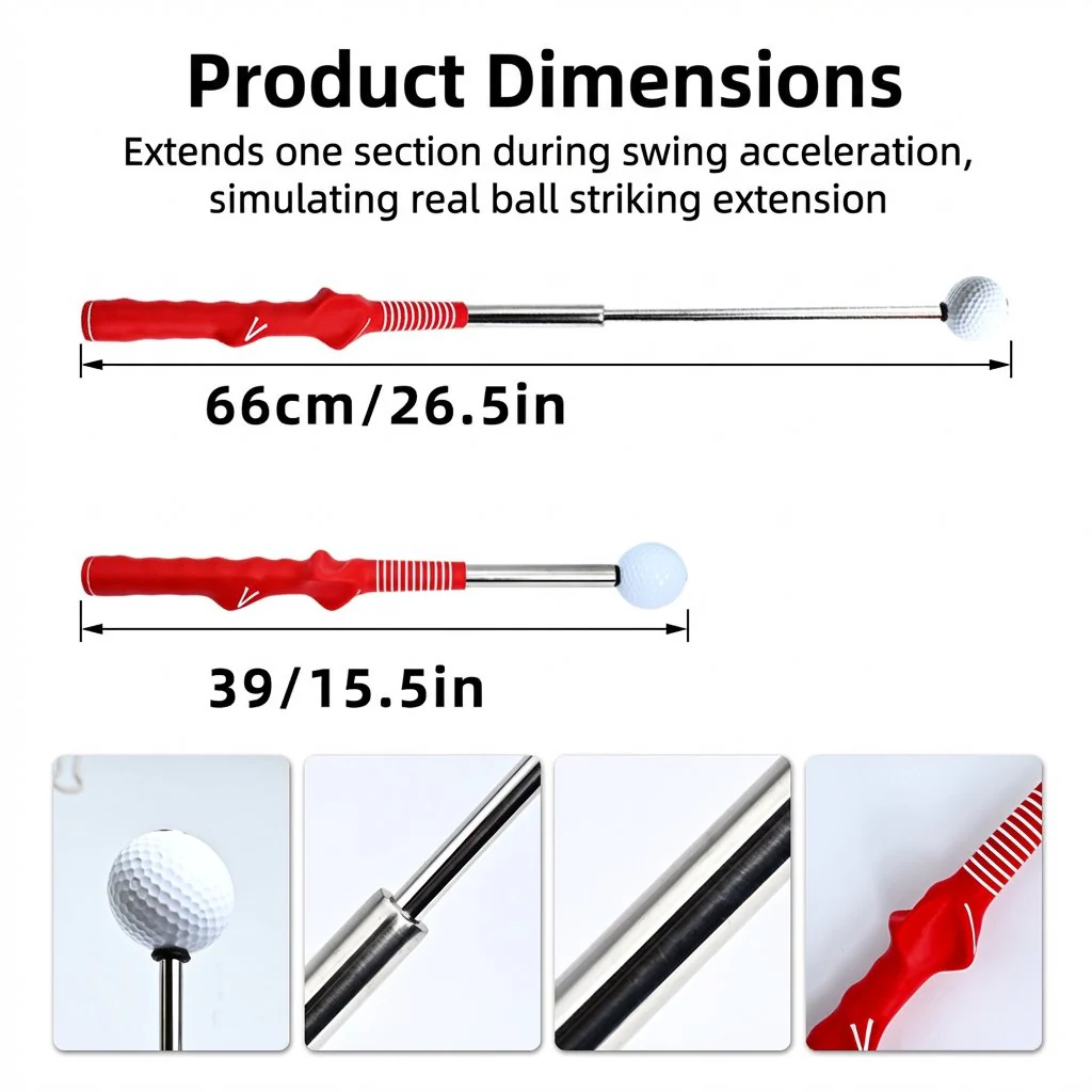 Golf Club Grip Trainer – Hand Posture & Swing Correction Tool - Image 6