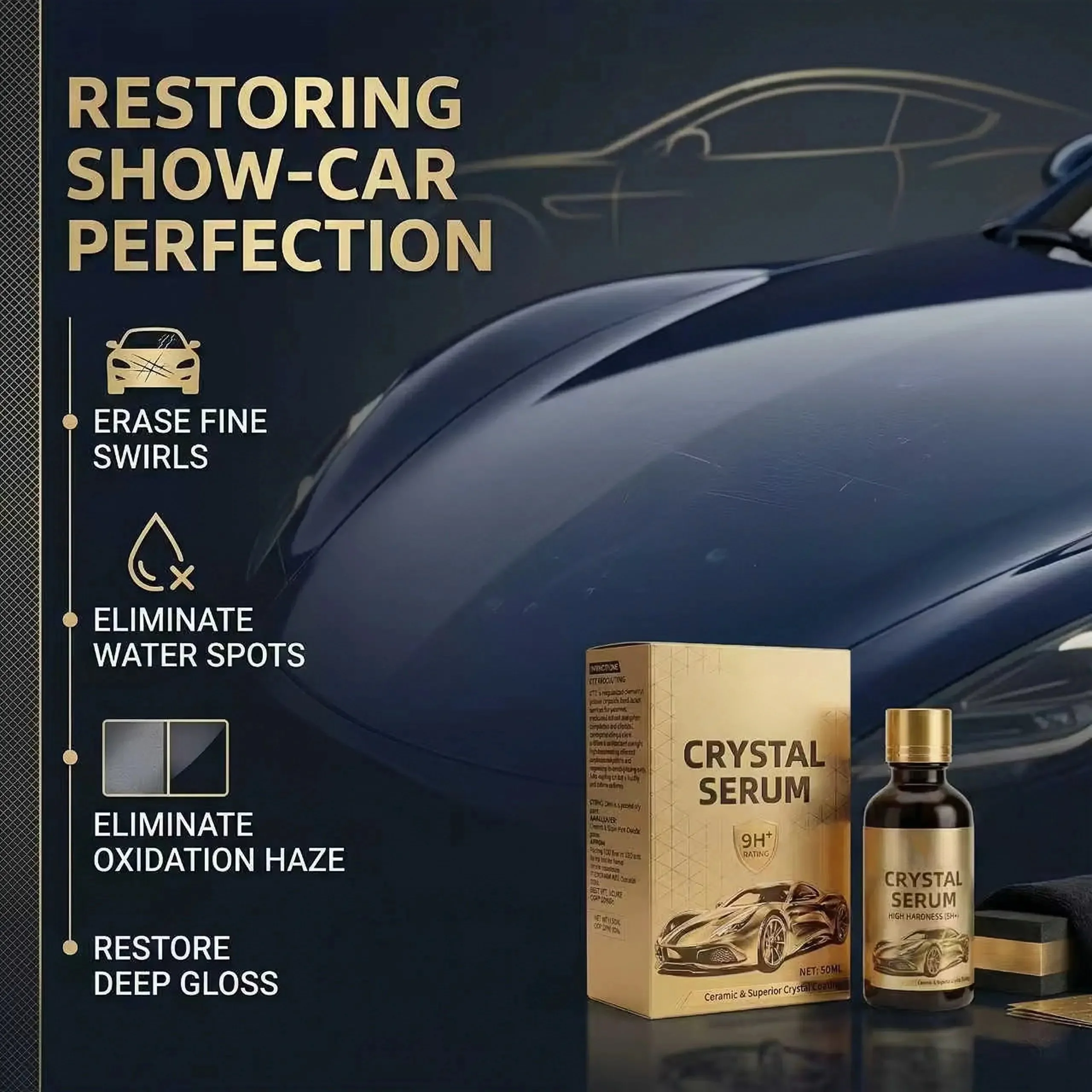 Graphene Car Coating – High Gloss Shine & Easy At-Home Protection - Image 2