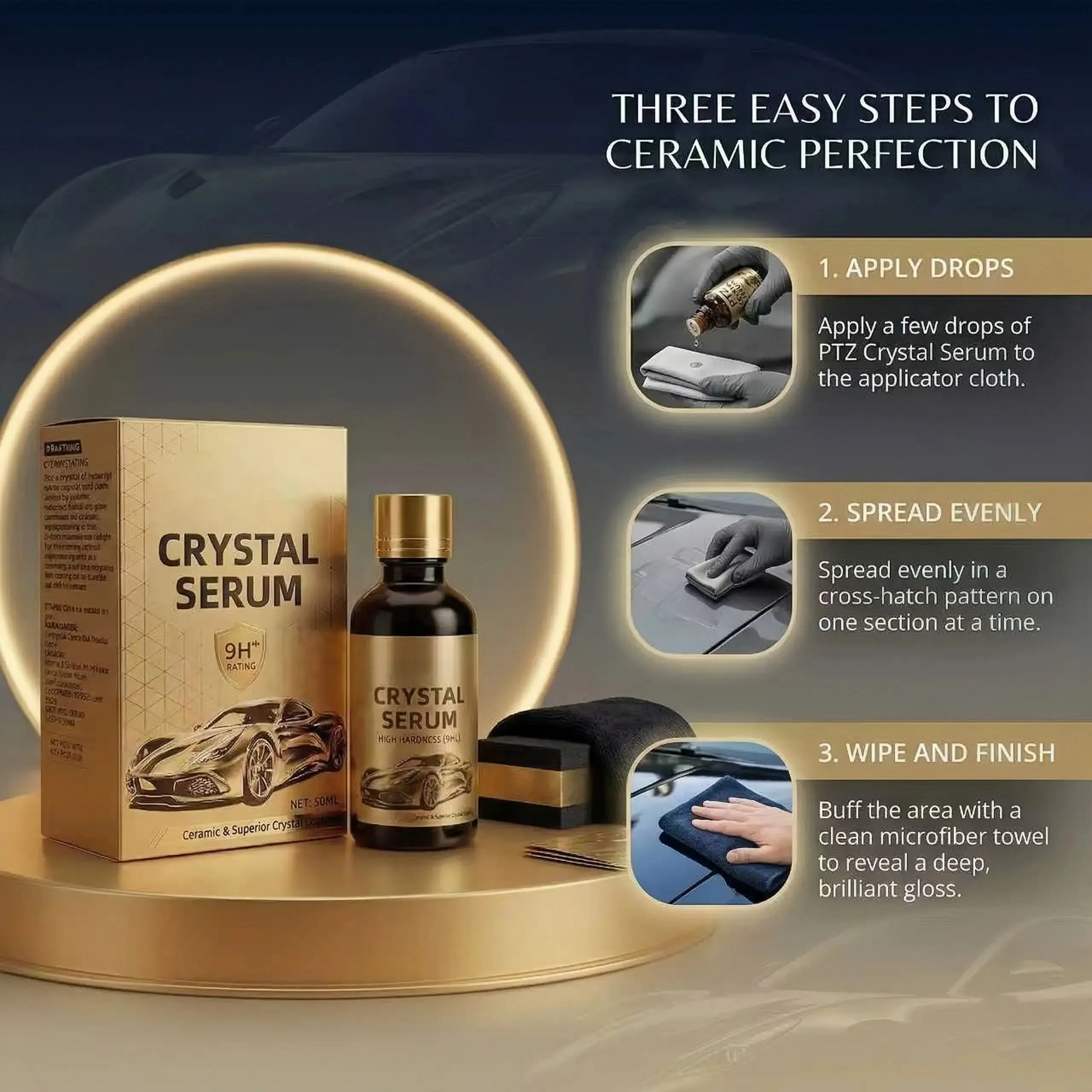 Graphene Car Coating – High Gloss Shine & Easy At-Home Protection - Image 3