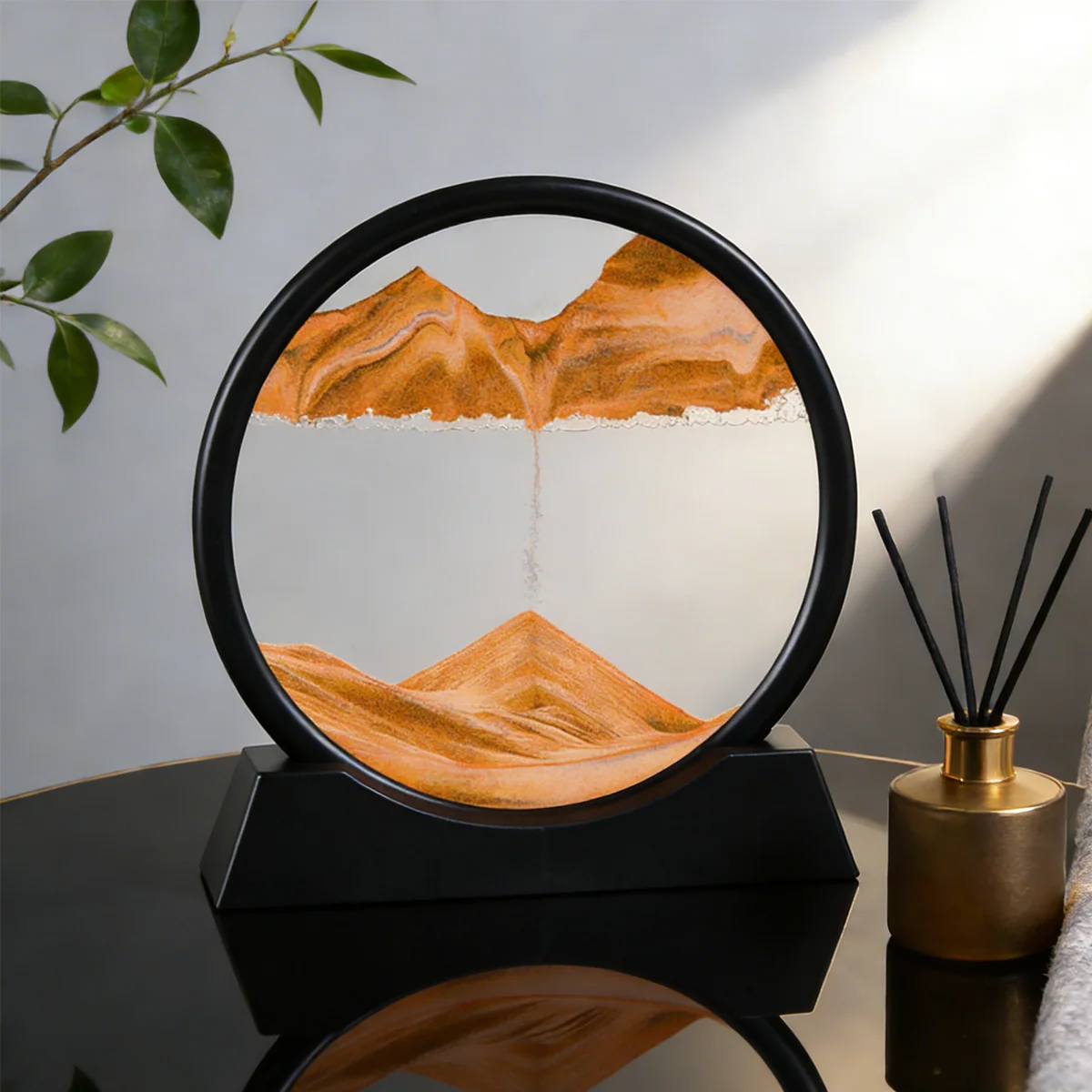 A Masterpiece in Motion: Elegant Sand Art Decor - Image 2