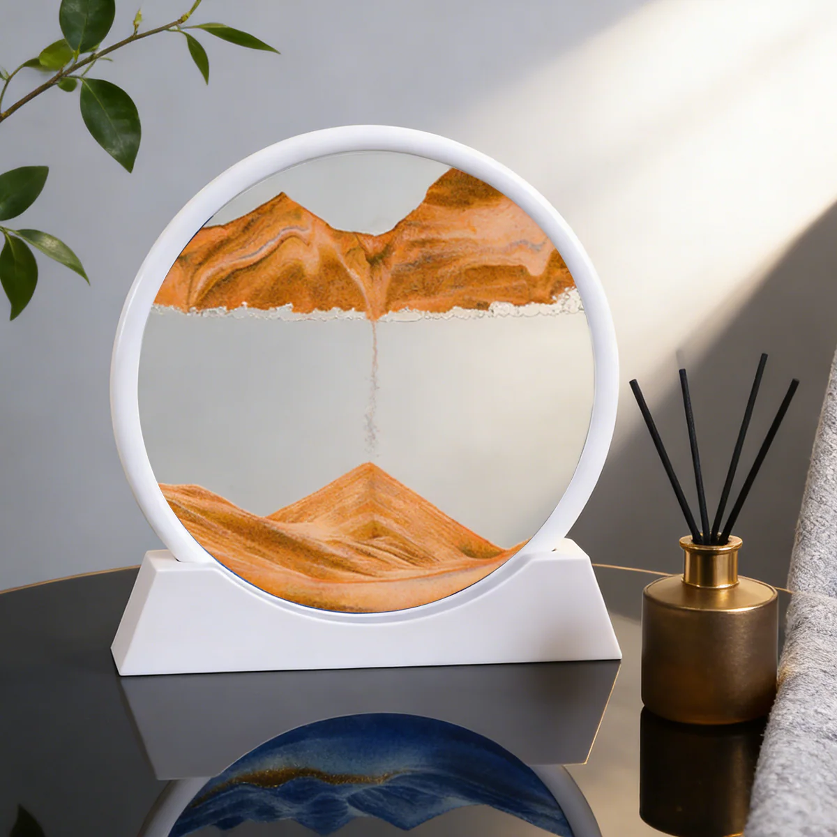 A Masterpiece in Motion: Elegant Sand Art Decor - Image 7