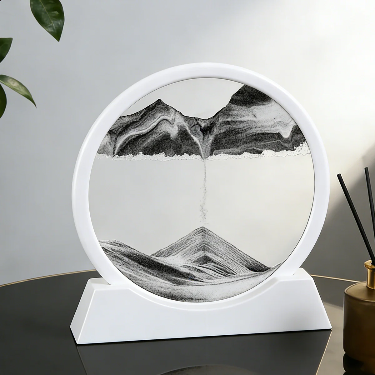 A Masterpiece in Motion: Elegant Sand Art Decor - Image 8