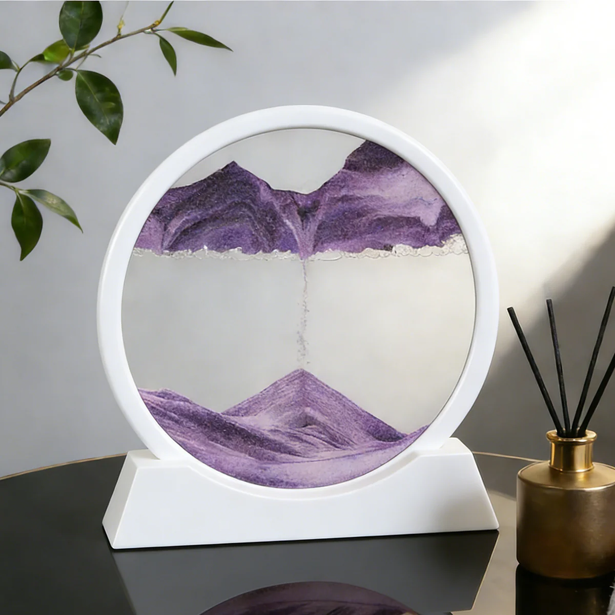 A Masterpiece in Motion: Elegant Sand Art Decor - Image 9