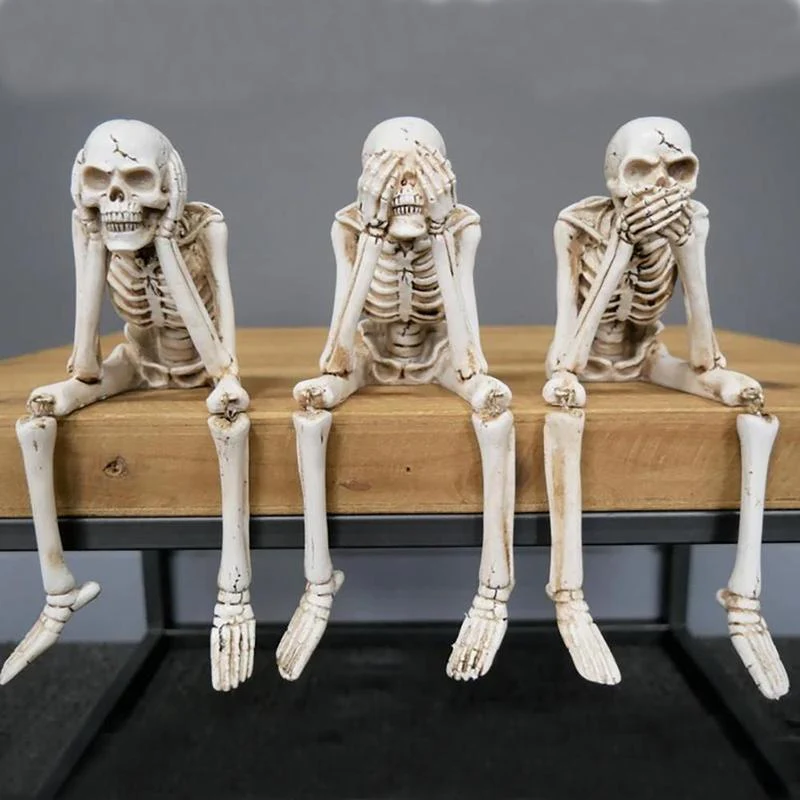 🎃👻💀Halloween Fireplace Simulation Skull Combination - Image 7