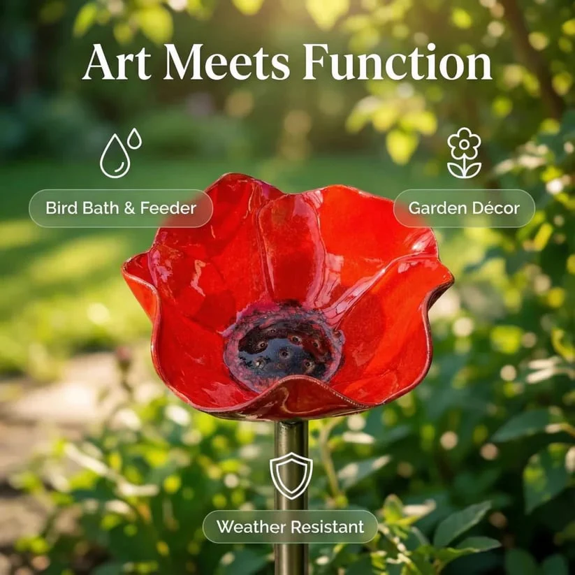Everlasting Garden Blooms - Handmade  Metal Flower Garden Stake - Image 12