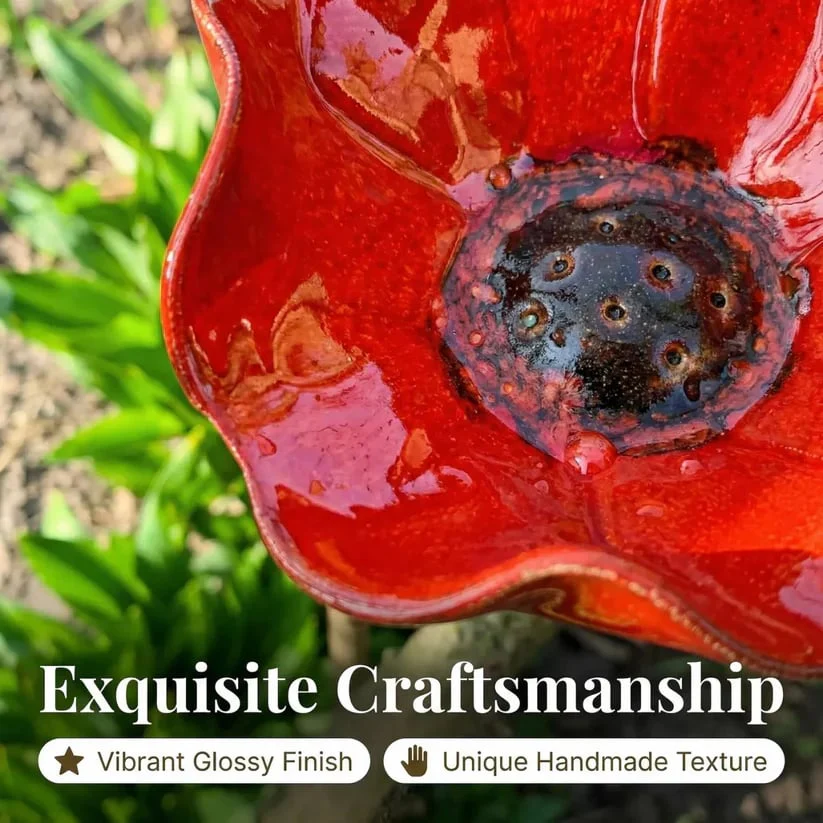Everlasting Garden Blooms - Handmade  Metal Flower Garden Stake - Image 5