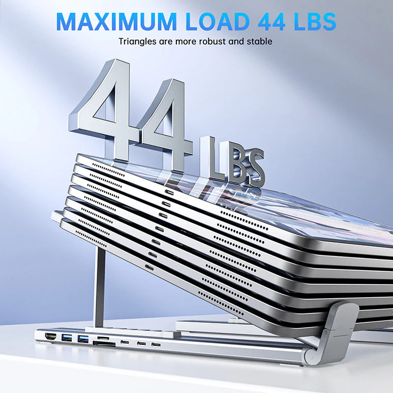 Limited-time offer-USB-C Docking Station Laptop Stand with 4K HDMI - Image 7