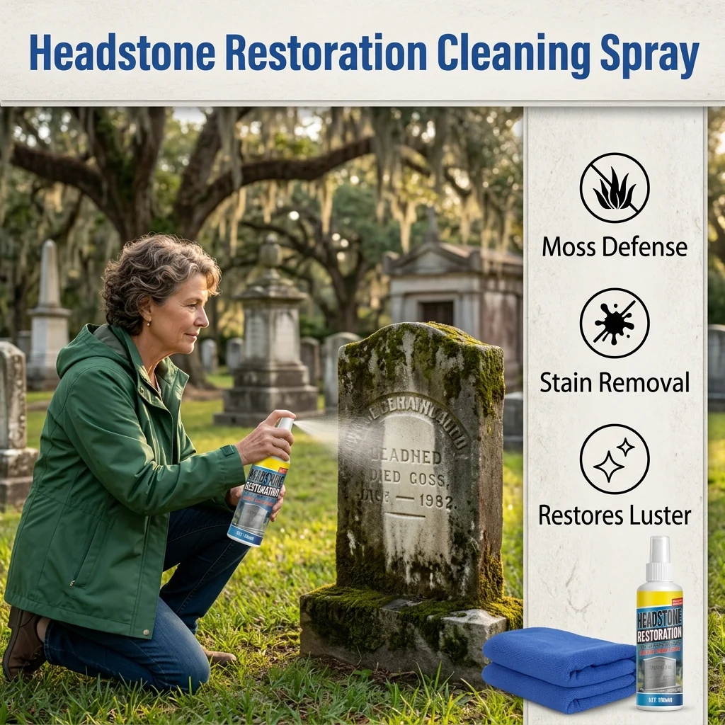 Headstone Restoration & Cleaning Spray