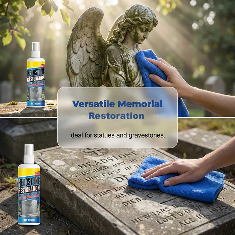 Headstone Restoration & Cleaning Spray - Image 6