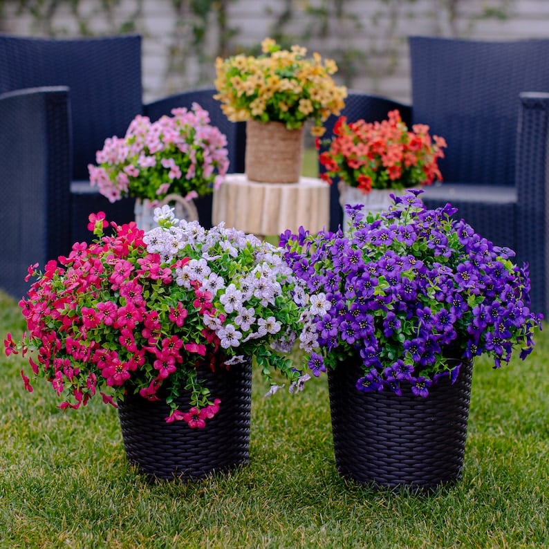 Vibrant Artificial Flowers: 365 Days of Spring 🌿 - Image 4