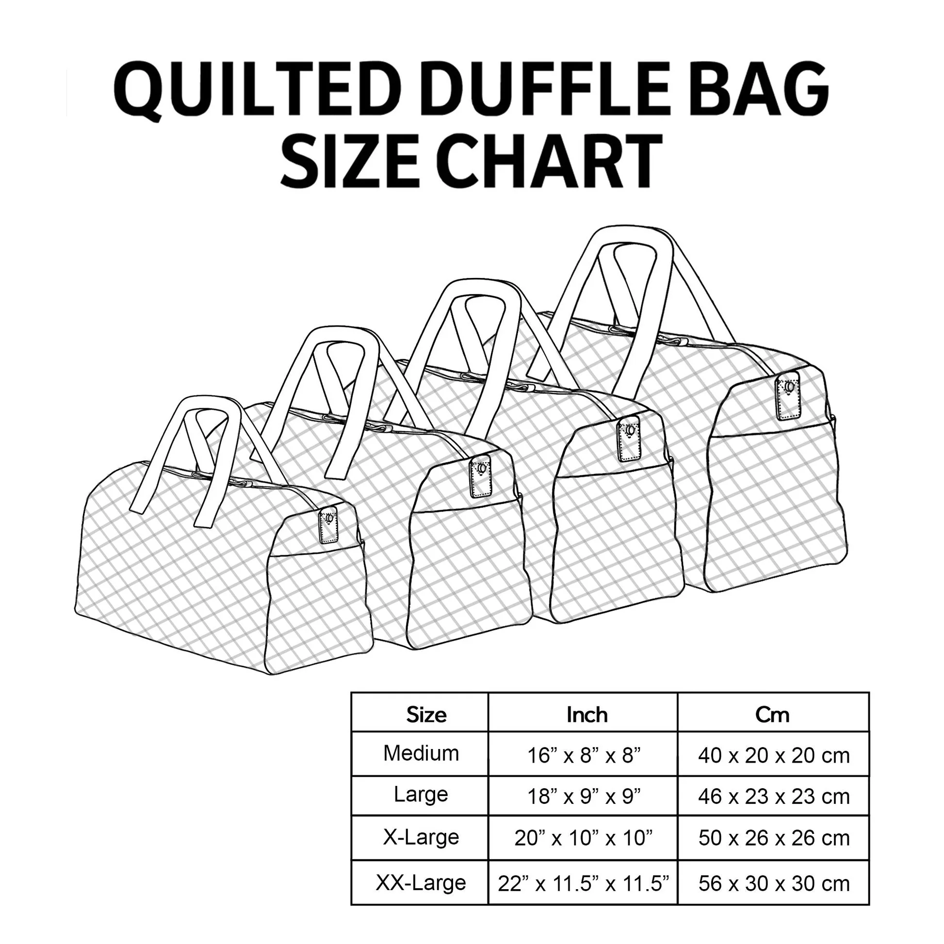 Hippie Journey Quilted Duffle Bag - Image 6