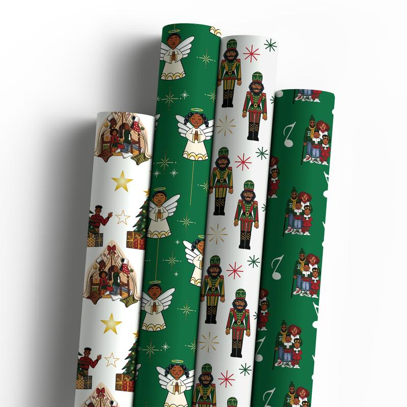 🎄⏰Christmas Flash Sales 50% OFF🎅🏾🤶🏾Christmas Wrapping paper - Image 7