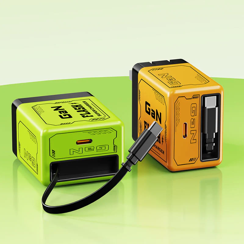 W&O 2-in-1 GaN Compatible with 20W Fast Charger - Image 2