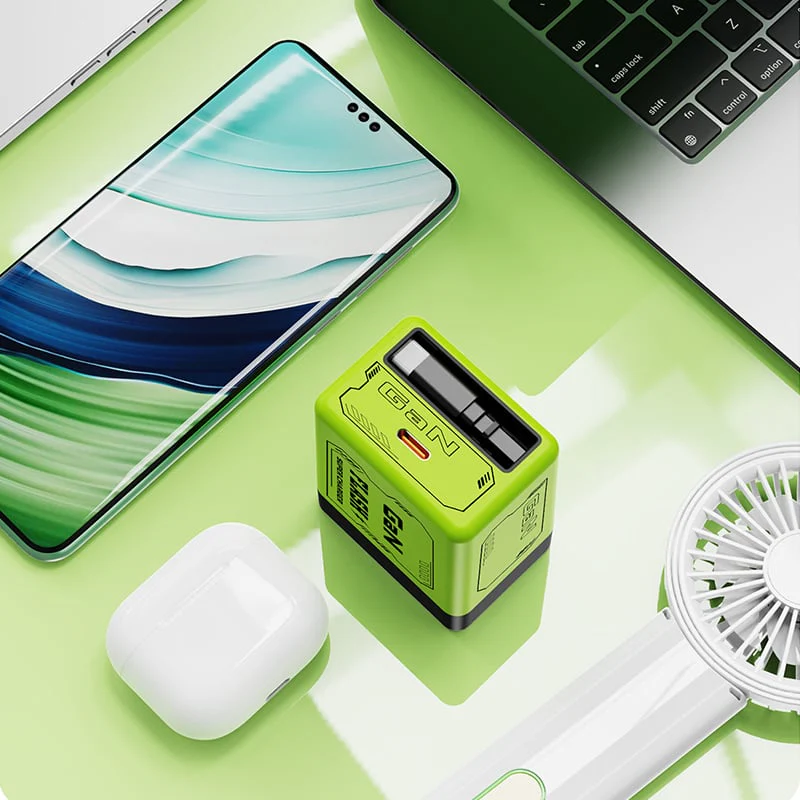 W&O 2-in-1 GaN Compatible with 20W Fast Charger - Image 6