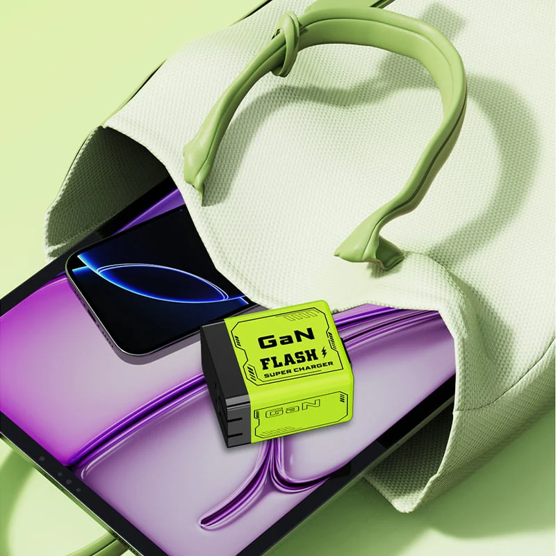 W&O 2-in-1 GaN Compatible with 20W Fast Charger - Image 7
