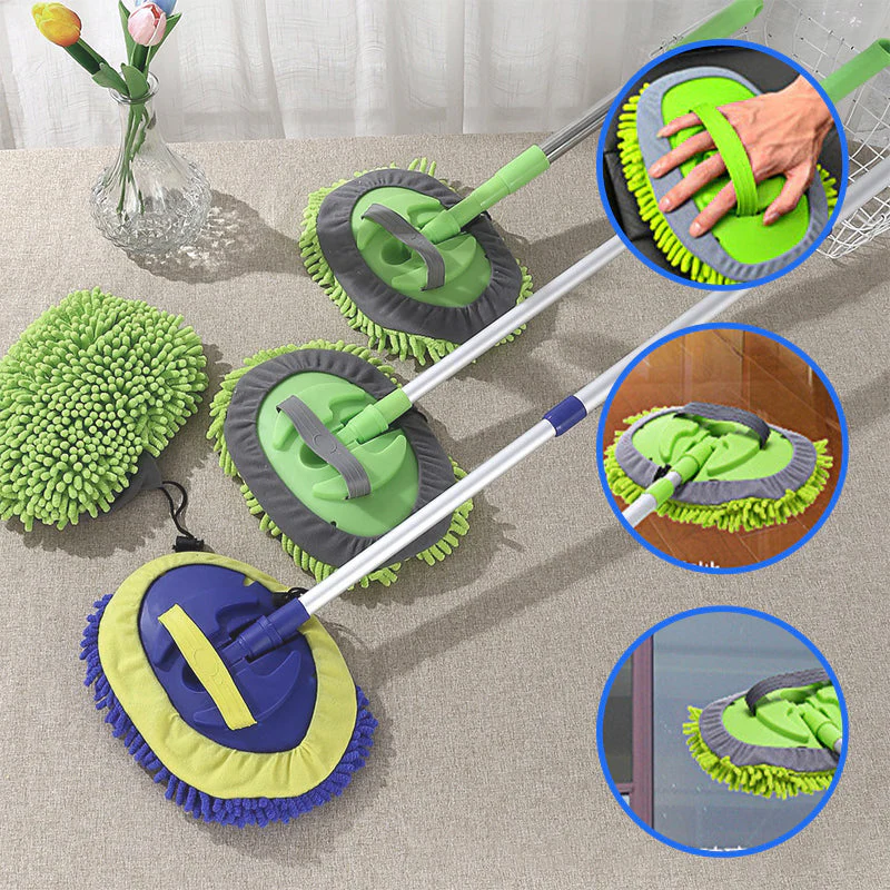Extendable Aluminum Car Wash Mop – Gentle, Scratch-Free Cleaning - Image 4