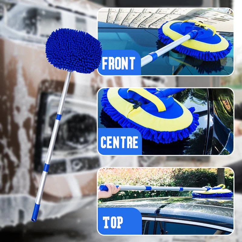 Extendable Aluminum Car Wash Mop – Gentle, Scratch-Free Cleaning - Image 5
