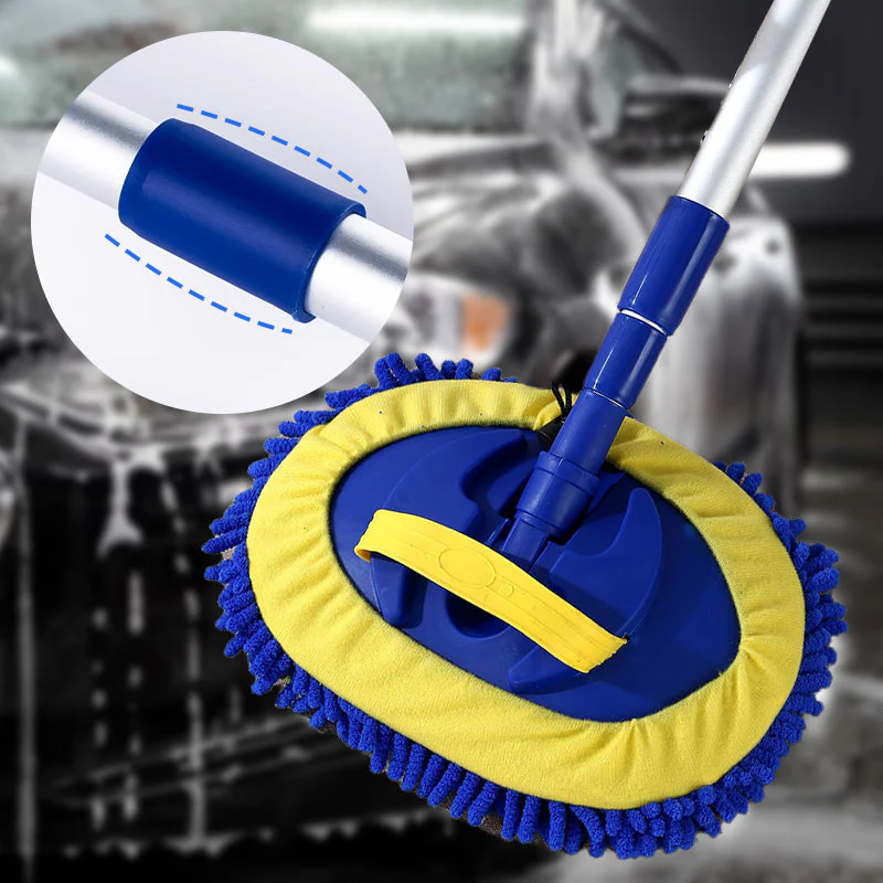 Extendable Aluminum Car Wash Mop – Gentle, Scratch-Free Cleaning - Image 6