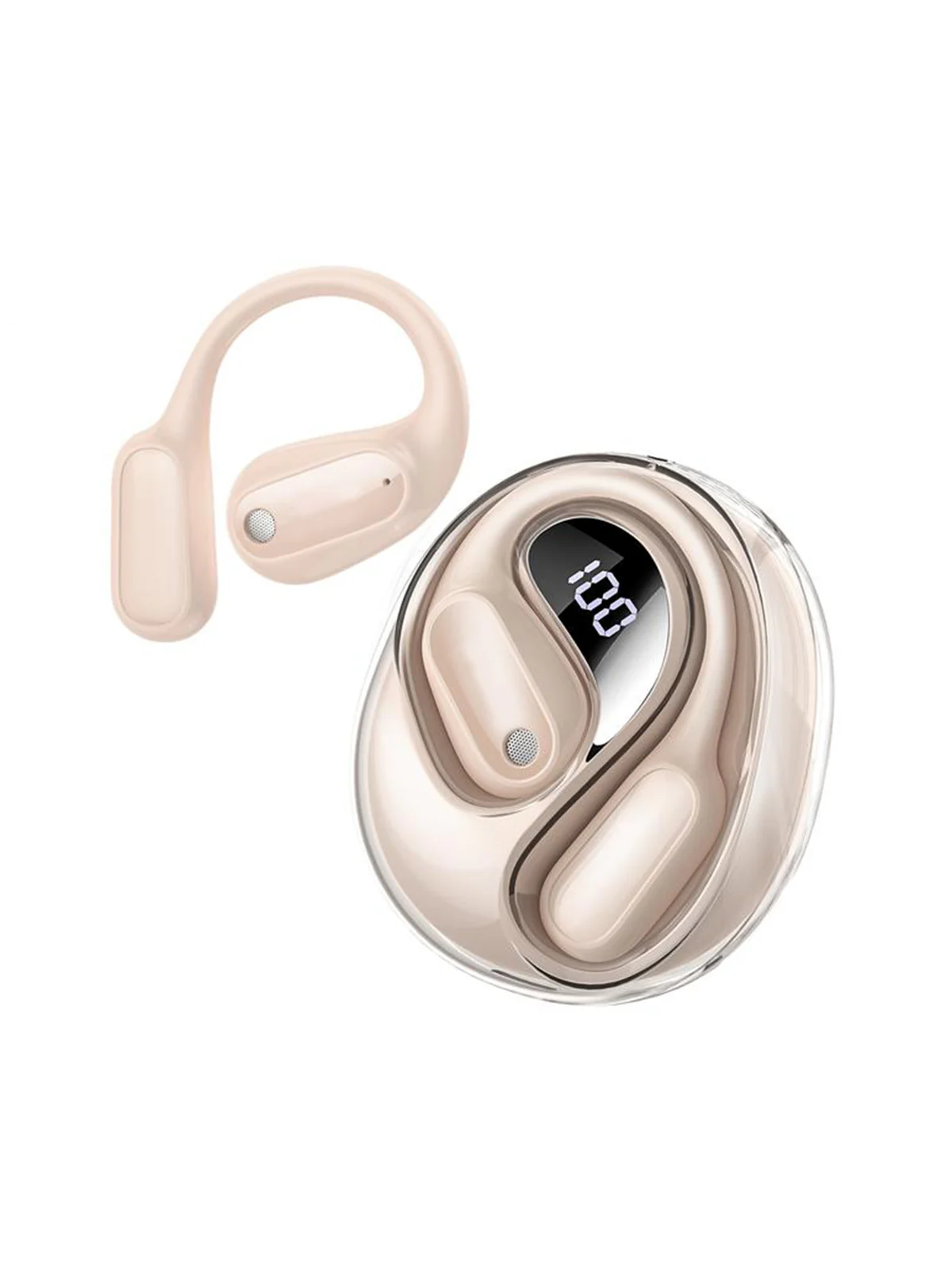 Wireless Bluetooth Earphones – Long Battery, Call & Music, LED Display, AI Translation - Image 10