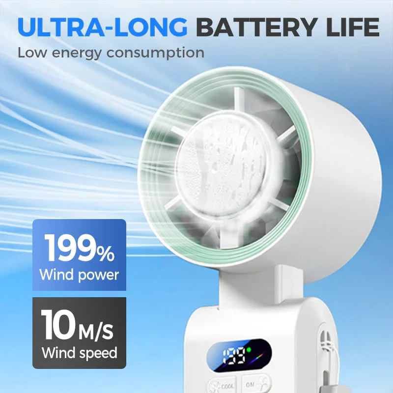 🔥🔥2026 Flagship 5-in-1 Foldable Handheld Cooling Fan - Image 6