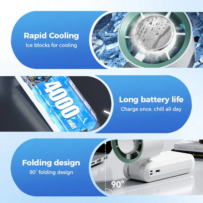 🔥🔥2026 Flagship 5-in-1 Foldable Handheld Cooling Fan - Image 7