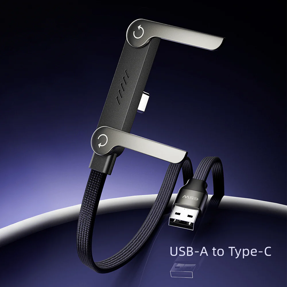 ⚡2-in-1 Invisible Holder Charger Cable – 240W Fast Charging Cord with Built-In Phone Stand - Image 12