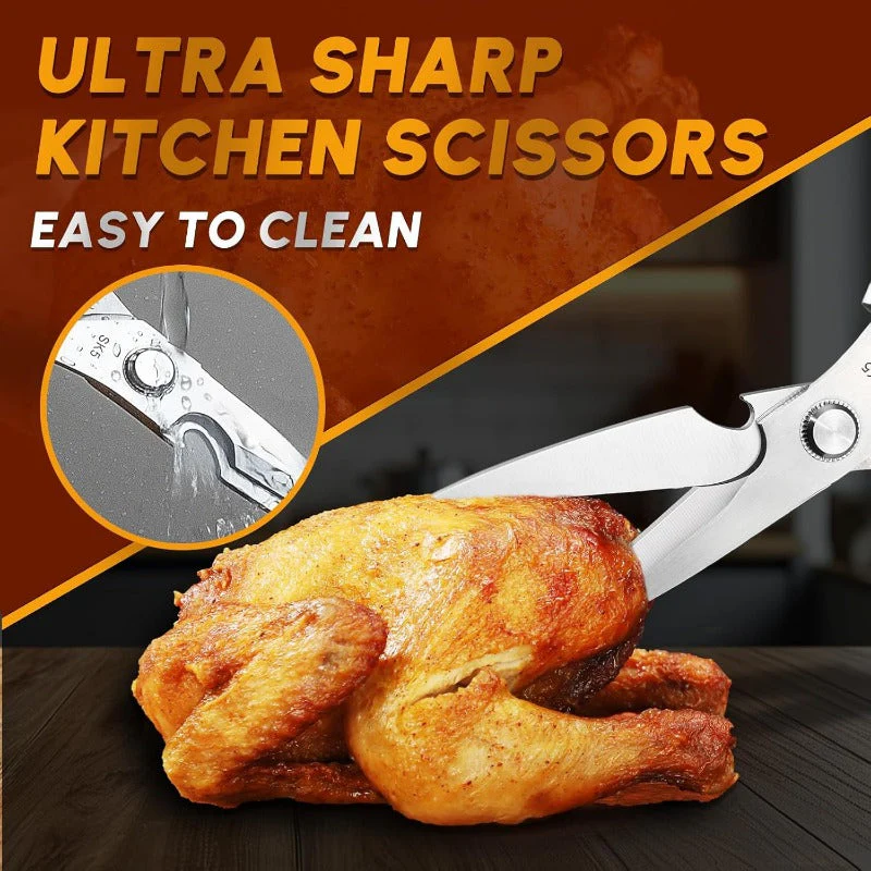 Japanese Steel 7-in-1 Multifunction Kitchen Shears - Image 2