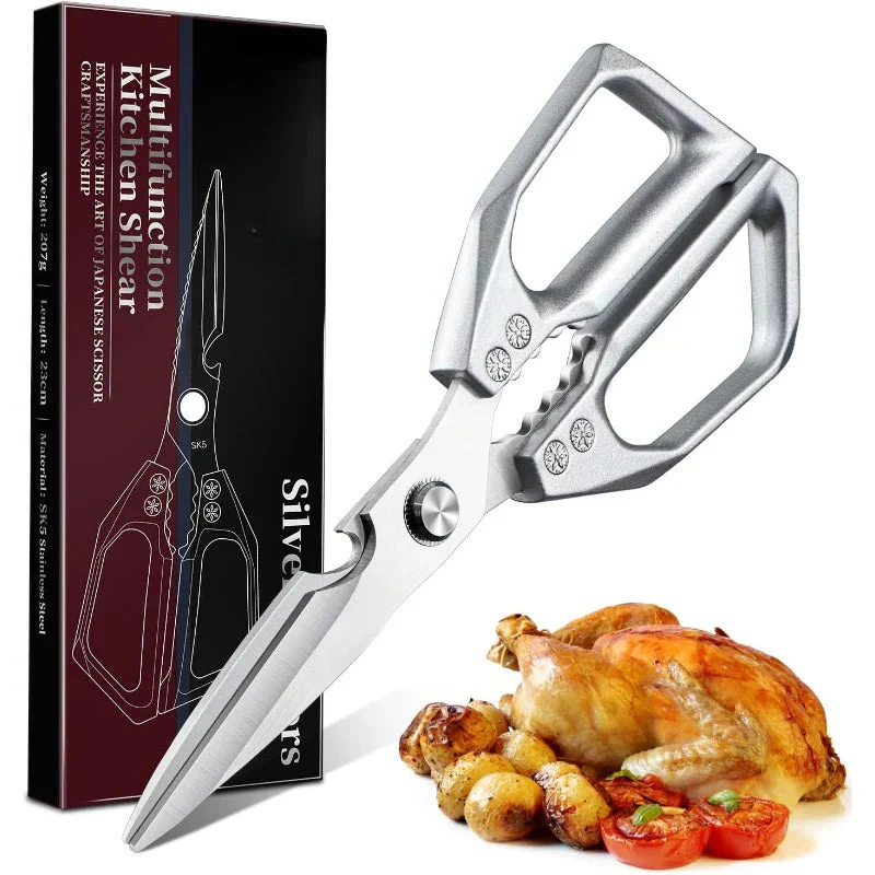 Japanese Steel 7-in-1 Multifunction Kitchen Shears - Image 8