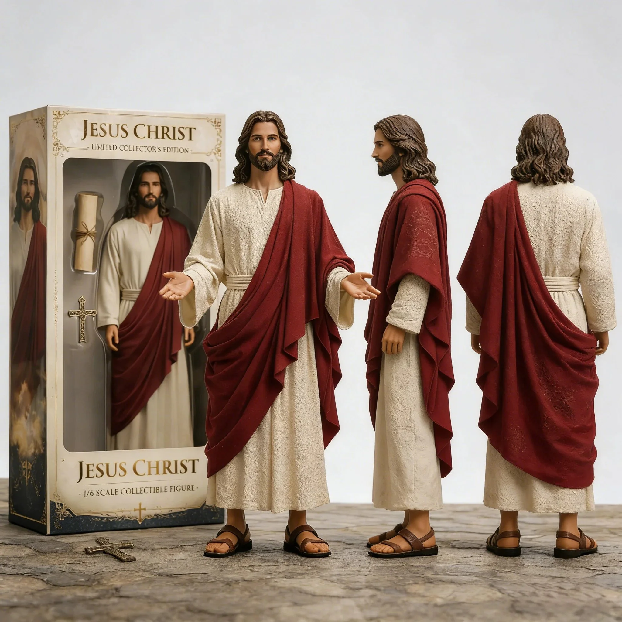 Handcrafted Jesus Figure – A Daily Reminder of Faith, Peace & Comfort - Image 2