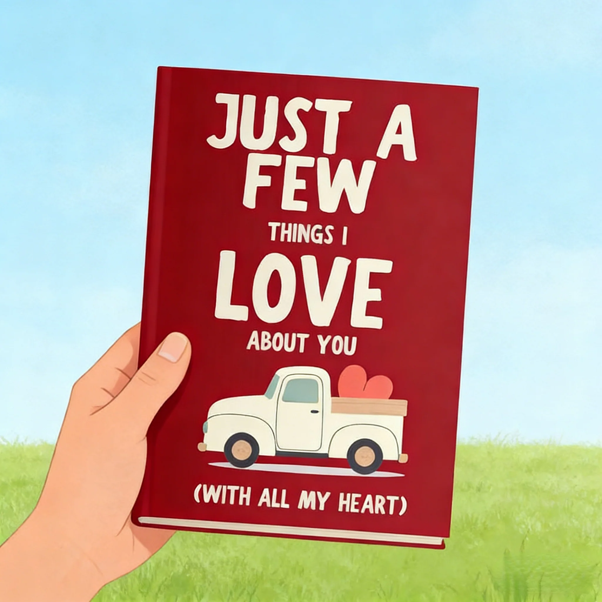 Just A Few Things I Love About You (With All My Heart) Fill In The Blank Gift Book - Image 8