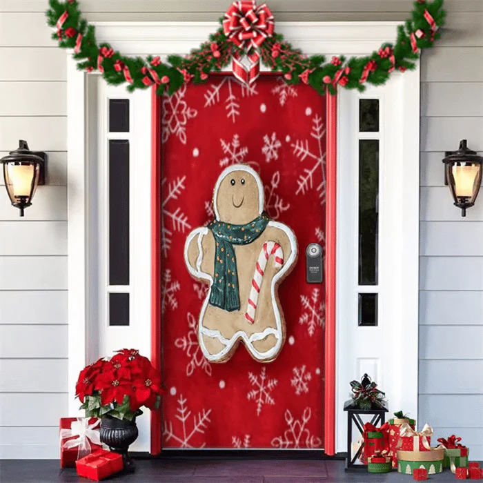 ๐๐2025 Christmas and Halloween front door decoration - Image 12
