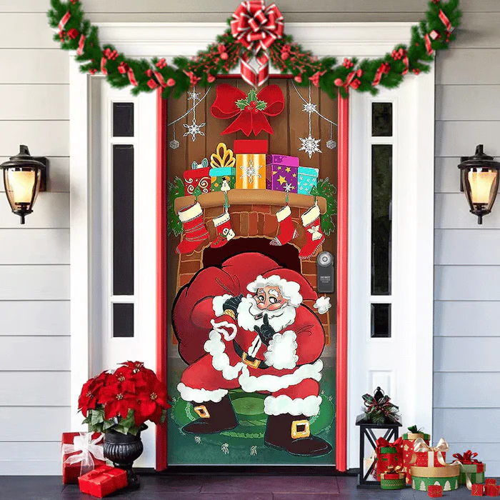 ๐๐2025 Christmas and Halloween front door decoration - Image 17