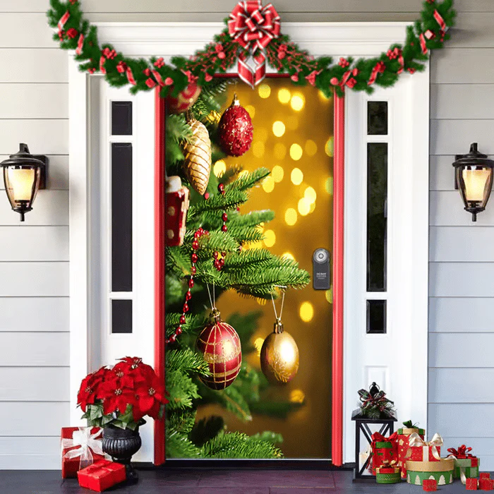 ๐๐2025 Christmas and Halloween front door decoration - Image 20