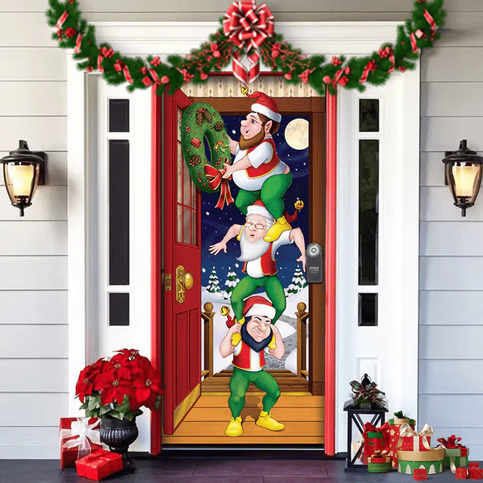 ๐๐2025 Christmas and Halloween front door decoration - Image 23