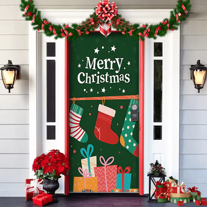 ๐๐2025 Christmas and Halloween front door decoration - Image 4