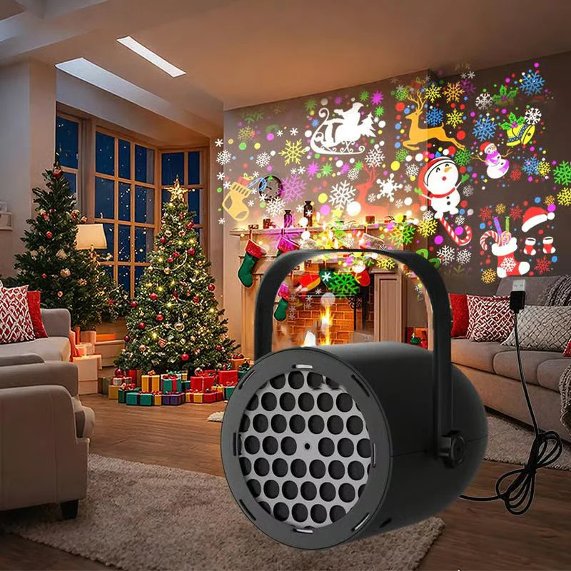 🎄✨LED Christmas Projection Lamp – 16 Patterns of Pure Holiday Magic! - Image 5