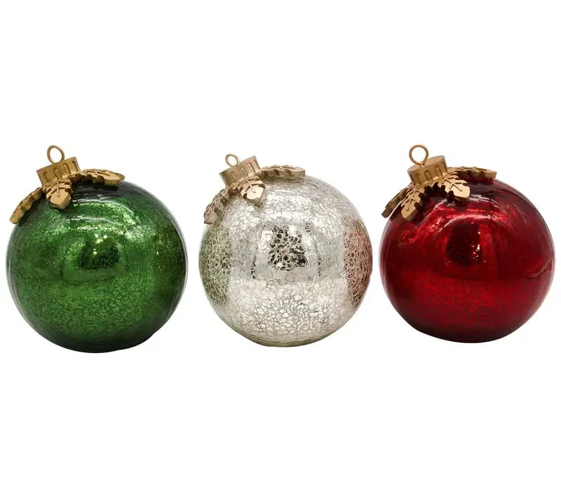 🎅Glass Tabletop Christmas Ornaments🔔🎁 - Image 2
