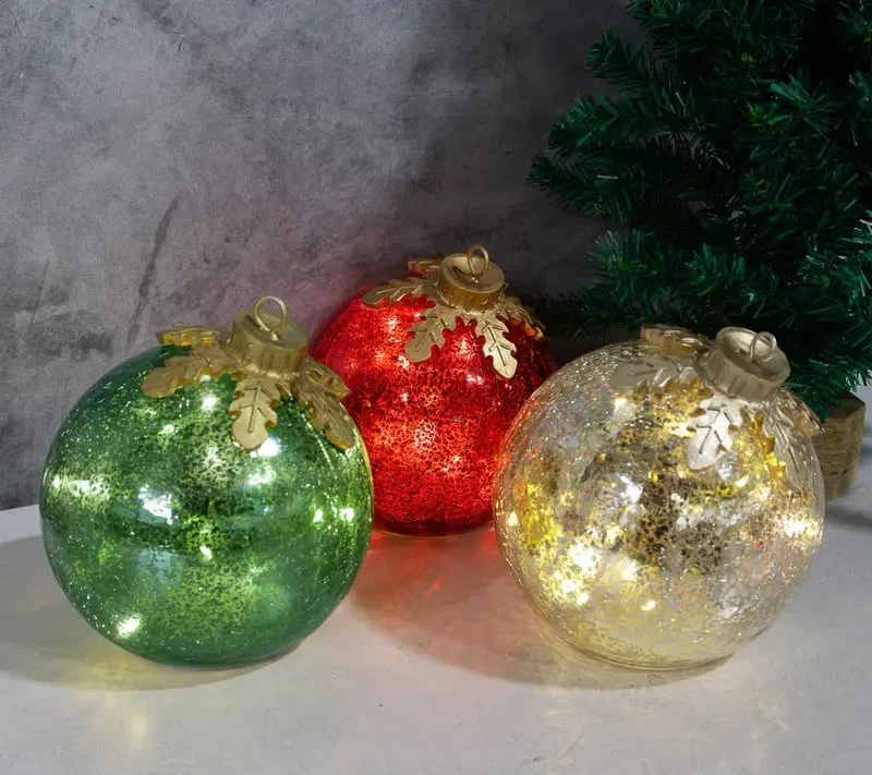 🎅Glass Tabletop Christmas Ornaments🔔🎁 - Image 4