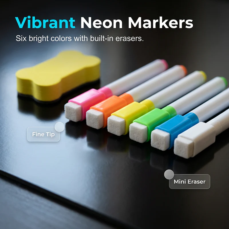 🌈Magnetic Calendar Board with Erasable Markers - Image 6