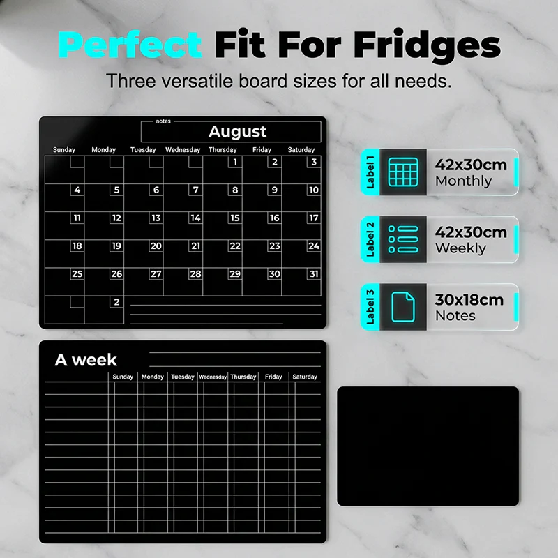 🌈Magnetic Calendar Board with Erasable Markers - Image 7