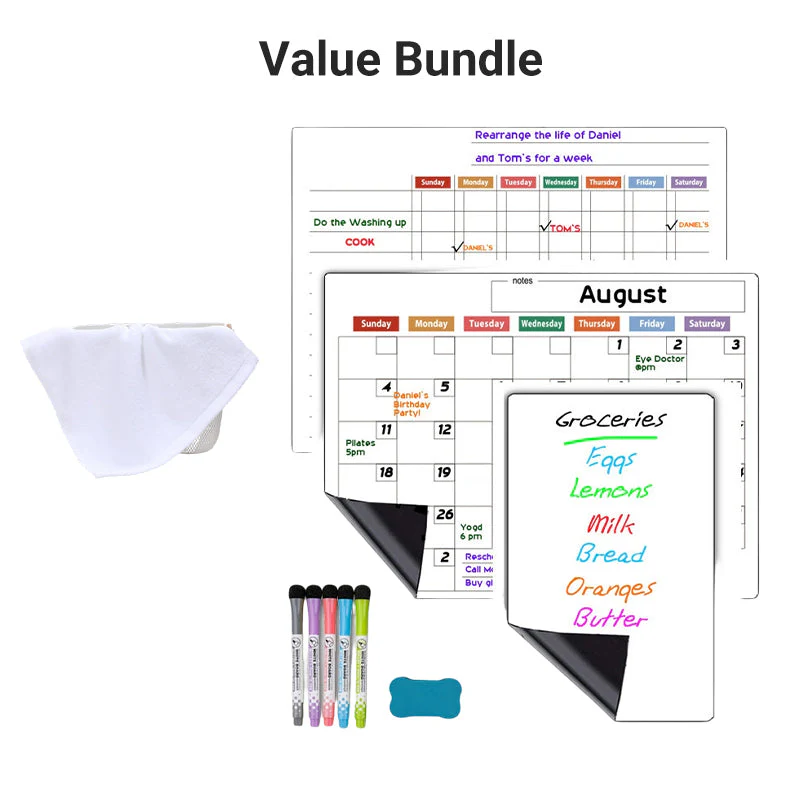🌈Magnetic Calendar Board with Erasable Markers - Image 9