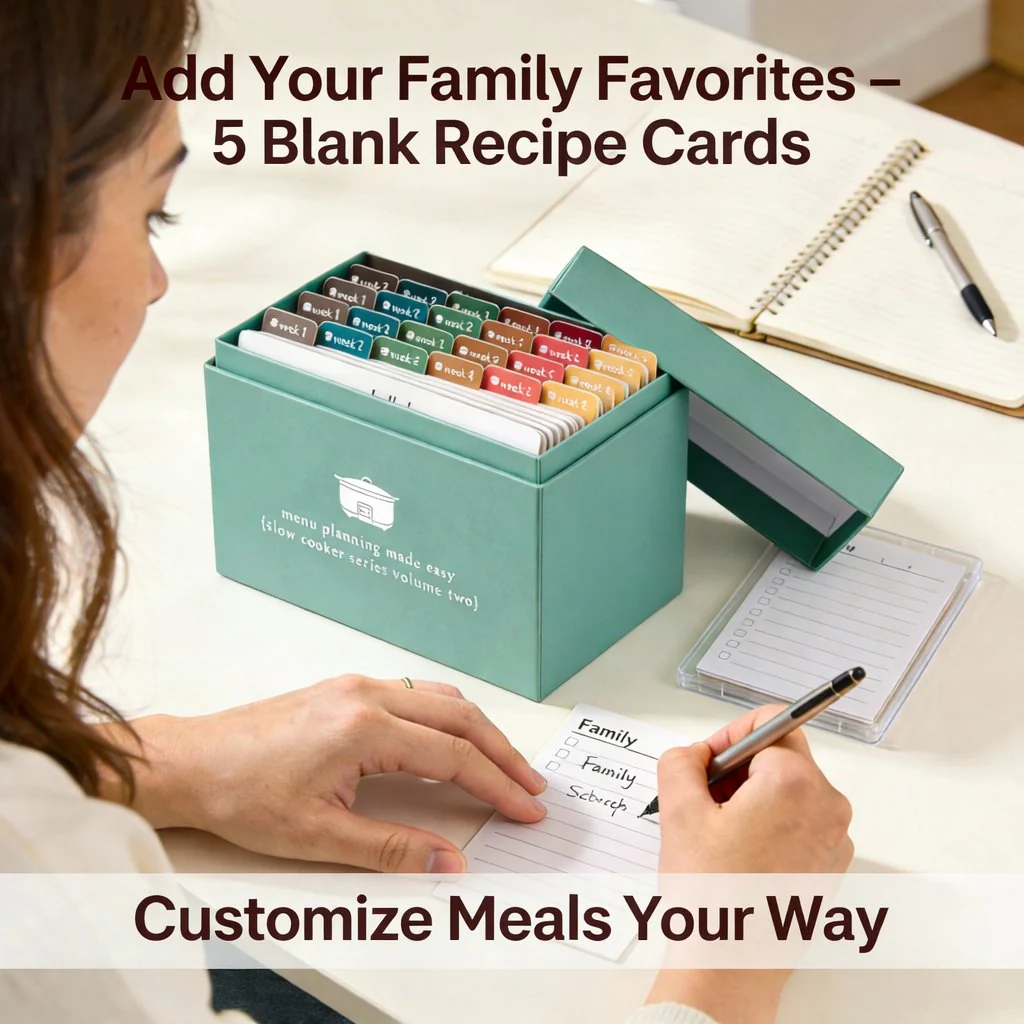 🍽️ Meal Planning Kit with 72 Photo Recipe Cards - Image 6